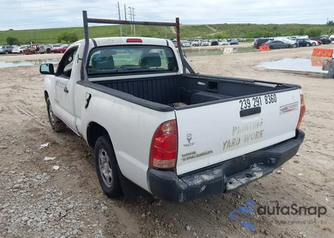 2008 Toyota Tacoma из США, поврежденный, VIN 5TENX22N88Z485845